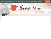 Tablet Screenshot of iberiantours.com